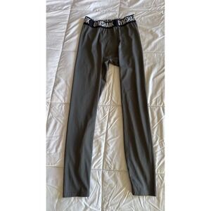 Gymshark Men's Compression Fit Element Baselayer Leggings Gray Small EUC